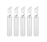 ANKROYU Fer à souder Conseils Remplacement 5pcs Premium Oxygène Cuivre Électrolytique Couche Haute Durabilité Plomb Outils De Soudage pour Circuits Cartes Petits Composants Électro