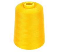 ANKROYU Fil à coudre fils de polyester 8 000 yards multicolores solides durables lisses pour les projets de couture à la main de machine à broder bricolage (385 jaune)