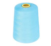 ANKROYU Fil à coudre fils de polyester 8 000 yards multicolores solides durables lisses pour les projets de couture à la main de machine à broder bricolage (251 bleu ciel)