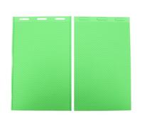 ANKROYU Fondations de Cire d'abeille Founds de Presse de Presse d'outil d'apicage Flexible en Silicone Premium pour en nid d'abeilles réutilisables légers durables 5,4 mm d'épaisse (Vert)