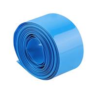 ANKROYU Gaine thermorétractable en PVC pour Batterie, 30 mmΦ18,5 mm, 5 m, Manchon de Protection Isolant Ignifuge Bleu pour 18 500 Batteries, projets de Bricolage d'électronique ind