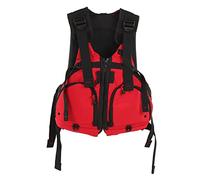 ANKROYU Gilet de pêche Haut de Gamme avec Plusieurs Poches, léger, Respirant, Sangles réglables pour la pêche à la Mouche, Le Kayak, la pêche, Les activités de Plein air, Polyester