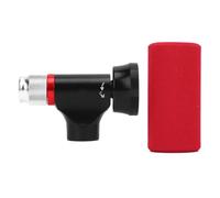 ANKROYU Gonfleur de Pneu de vélo CO2, Pompe Haute Pression en Alliage d'aluminium avec jauge, Valve américaine française Compatible pour Les vélos de Route et de Montagne, accessoi