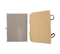 ANKROYU Grand panier de rangement, panier à linge en PP pour chambre à coucher avec plaque inférieure, grand panier de couverture pliable pour livres de jouets 42x33x23cm /