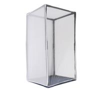 ANKROYU Grande Cage en Maille pour Habitat de Papillons, enclos d'élevage avec Cadre en PVC Durable, Accessoire de Serre d'observation, 42x42x77cm