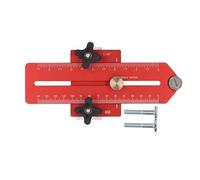 ANKROYU Guide de gabarit fin en alliage d'aluminium de qualité supérieure pour scie à table et scie à ruban, outil de coupe à longueur réglable compatible avec rail à fente en T de