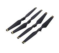 ANKROYU Hélices à dégagement rapide Pièces d'aile ultra légères Construction haute résistance pour drone Pro ABS Bord blanc Bord doré en option 2 paires (Phnom Penh 2 paires)