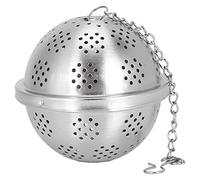ANKROYU Infuseur à thé en acier inoxydable, filtre, outil de cuisine polyvalent pour thé en vrac, herbes, épices, qualité 304, durable, antirouille, facile à nettoyer avec crochet (L) (M (66x26x23cm