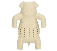 ANKROYU Infuseur à thé pour chien Passoire à thé en silicone en forme de chiot mignon Filtre à feuilles de thé réutilisable avec trous à mailles fines pour infusion de thé en vrac