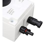 ANKROYU Interrupteur de déconnexion PV DC 40 A 1200 V IP66 4 pôles pour Camping-Car, Bateau, systèmes solaires Hors réseau, résistant aux Hautes températures, Ignifuge