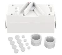 ANKROYU Interrupteur d'isolement triphasé à 4 pôles, robuste et de qualité industrielle, sectionneur manuel pour équipements électriques extérieurs et environnements difficiles. Ma (CF-4P63A)