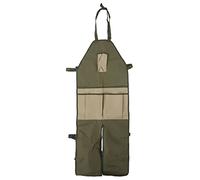 ANKROYU Jardin Prototeur Tablier multi-poches Tablier de travail portable résistant à l'épreuve de la saleté pour jardiniers et tatoueurs 600d Tissu oxford réglable léger réglable (Khaki od Green