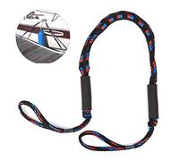 ANKROYU Kayak Surfing Bungee Dock Line Elastic Corde Elastic Rope Connect Conneting Corde (Black Lan Red)
