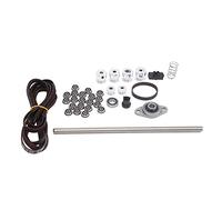 ANKROYU Kit de commande par courroie En Aluminium Poulie de Synchronisation 3D Imprimante Accessoires de Haute Précision Robuste Durable 2 Mètres Ceinture pour V0 3D Imprimante Mis