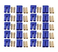 ANKROYU Kit de connecteurs EC5 Connecteurs de Batterie RC Amovibles usinés CNC de Haute précision avec fiches de 5,00 mm pour Drones FPV Voitures de Course appareils électroniques