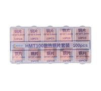 ANKROYU Kit de coussinets de dissipateur thermique en cuivre de qualité supérieure, solution de refroidissement par conduction thermique haute performance pour composants PC, ordin