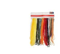 ANKROYU Kit de démarrage de broderie complet avec 3 beaux motifs pour débutants, matériel de décoration de la maison, toile et 19 fils de couleur, cadre inclus (Van Gogh-le vignoble rouge)