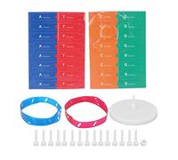 ANKROYU Kit de modèle d'ADN Humain Sciences éducatives Outil d'apprentissage d'assemblage de Structure à Double hélice colorée pour Les étudiants en ole à Domicile, étude
