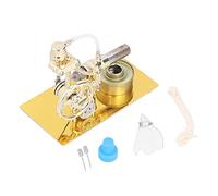 ANKROYU Kit de modèle de Moteur Stirling, Science éducative, Moteur à Vapeur, expérience Physique, Cadeau pour Adultes, Apprentissage du Projet STEM, décoration de Bureau 16 x 8,8