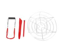 ANKROYU Kit De Pinces à Conserves Isolées, Lève-Couvercle Magnétique En Acier Inoxydable, Lève-Bocal Pour Débutants, Ensemble De Pinces à Conserves Pour La Cuisine Domestique