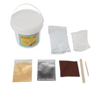 ANKROYU Kit de poudre de moulage à la main d'art Kit de sculpture à la main 3D de qualité professionnelle pour les projets d'artisanat de bricolage Cadeau souvenir de liaison famil