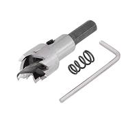 ANKROYU Kit de scie cloche professionnelle en acier rapide, coupe-trou robuste avec clé hexagonale pour le perçage du métal, alliage d'aluminium, coupe de plaques épaisses, ensembl