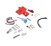 ANKROYU Kit de support de montage à double engrenage pour plaque d'extrudeuse, engrenage de précision CNC durable à haute température pour imprimantes 3D Ender 5 Ender 5 Pro Ender