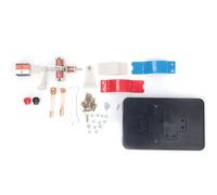 ANKROYU Kit d'expérimentation éducative Physique de Moteur de générateur de modèle d'électromoteur Miniature Projet Scientifique Durable de Haute qualité pour Les étudiants enseign