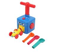 ANKROYU Kit d'expérimentation Scientifique avec Voiture de Course propulsée par Ballon avec Pompe Manuelle, véhicule d'apprentissage aérodynamique, Tige éducative pour 3 Ans et plu