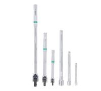 ANKROYU Kit d'extension de clé à barre F Kit de clés à douille en acier CrV de qualité professionnelle avec tête rotative à 180 degrés, verrouillage à bille à ressort pour mécanici