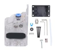 ANKROYU Kit d'extrudeuse à double engrenage Extrudeuse d'imprimante 3D de haute précision Mécanisme à double entraînement pour imprimantes 3D DIY Ender 3 Pro CR10 Construction méta