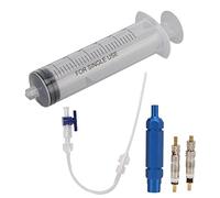 ANKROYU Kit d'injection de liquide de réparation de pneu sous vide de vélo, ensemble d'outils de remplissage de pneu sans chambre à air avec seringue pour l'entretien du vélo, plas