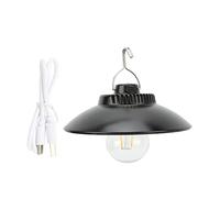 ANKROYU Lampe de camping rechargeable par USB, super lumineuse, luminosité réglable, lampe de tente suspendue pour camping en plein air, randonnée, sac à dos, PC en métal, batterie