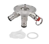 ANKROYU Lance de fût de bière en acier inoxydable, mini distributeur de fût durable de qualité supérieure avec soupape de surpression pour le brassage à domicile, équipement de fût