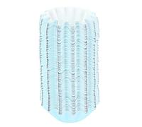 ANKROYU Lot de 100 caissettes à muffins en forme de fleur, moules à gâteaux, pour décoration de fête d'anniversaire, violet, vert, rose, bleu ciel (Violet) (Vert) (Rose) (Ciel bleu)