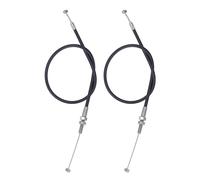 ANKROYU Lot de 2 câbles d'accélérateur de moteur hors-bord, câble de changement d'accélérateur en acier inoxydable, câble d'accélérateur de moteur de bateau résistant à l'usure