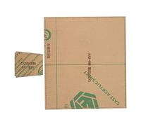 ANKROYU Lot de 2 pochettes à crayons en acrylique, pochoir artisanal transparent et durable pour pochette à stylos, couture, moule de découpe léger pour artistes et artisans