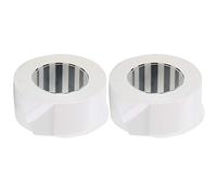 ANKROYU Lot de 2 rubans d'étiquettes thermiques imprimés en couleurs pour étiqueteuse KINGJIM TEPRA LR5C, 15 mm de large et 4 m de long, motifs mignons, impression nette, usage bur