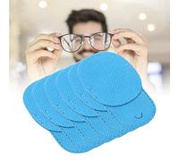 ANKROYU Lot de 6 cache-œil amblyopie pour lunettes, cache-œil pour enfants, cache-œil droit et gauche pour adultes et enfants après la chirurgie bleu(Large)