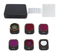 ANKROYU Lot de 6 filtres d'objectif de Drone en Verre Optique en Plastique de qualité supérieure MCUV CPL ND4 ND8 ND16 ND32 pour Mini 3 Pro, légers, durables, Accessoires d'installation