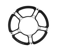 ANKROYU LP 58T BICYCLE PLAque dentaire à disque unique Rouille à cinq trous Disque de roue de chaîne haute résistance 7075 Aluminium Assie de protection intégrée pour le vélo de m (LP Single Petal