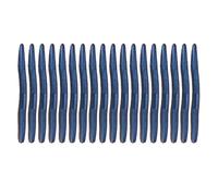 ANKROYU Lres de pêche en Terre de Terre, appâts en Silicone Doux à 3 Plats, 11 cm Multi-Types pour la pêche en Eau salée en Eau Douce (1#)