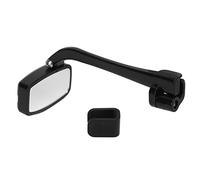 ANKROYU Lunettes D'équitation Rétroviseur, Mini Rétroviseur De Vélo ABS D'équitation, Miroir De Casque De Vélo à Angle Réglabe, Lunettes De Vue De Casque Universelles Pour Cyclisme