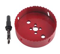 ANKROYU M42 HSS Scie-cloche Foret Professionnel Outil De Coupe De Métal Robuste Pour Tuyau De Fer En Aluminium Bois Acier Inoxydable 110mm De Diamètre Construction En Acier Rapide