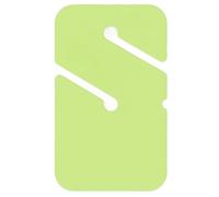 ANKROYU Marqueurs de Ligne de plongée souterraine 4 pièces Outils de Navigation sous-Marine rectangulaires en Plastique ABS Haute visibilité pour équipement de sécurité de plongée (Jaune Fluo)