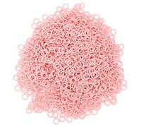 ANKROYU Marqueurs de points, 2000 pièces, compteurs de points de verrouillage en plastique colorés pour le crochet, le tricot, l'artisanat de couture | Marqueurs de points multicol (S)