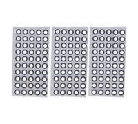 ANKROYU Marqueurs de référence de scanner 3D professionnels Points de suivi réfléchissants diffus de haute précision 6 mm ID 10 mm OD pour la photogrammétrie de capture de mouvemen