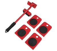 ANKROYU Meubles Mover Lifter Diapositives Heavy Duty Transport Rouleau De Levage avec Ripping Bar pour Home Office Déménagement ABS en Acier Inoxydable 150kg Capacité 4 Pads Inclus