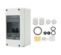 ANKROYU Mini disjoncteur 2P DZ47Z 63 32A DC haute capacité de coupure 4000A Protection de circuit à couvercle transparent pour systèmes d'énergie solaire et applications hors résea