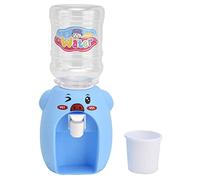 ANKROYU Mini Distributeur d'eau de Boisson de Dessin animé, Simulation de Distributeur d'eau de Cuisine en Plastique ABS sûr, Ensemble de Jeu de Fontaine à Boire Amusante